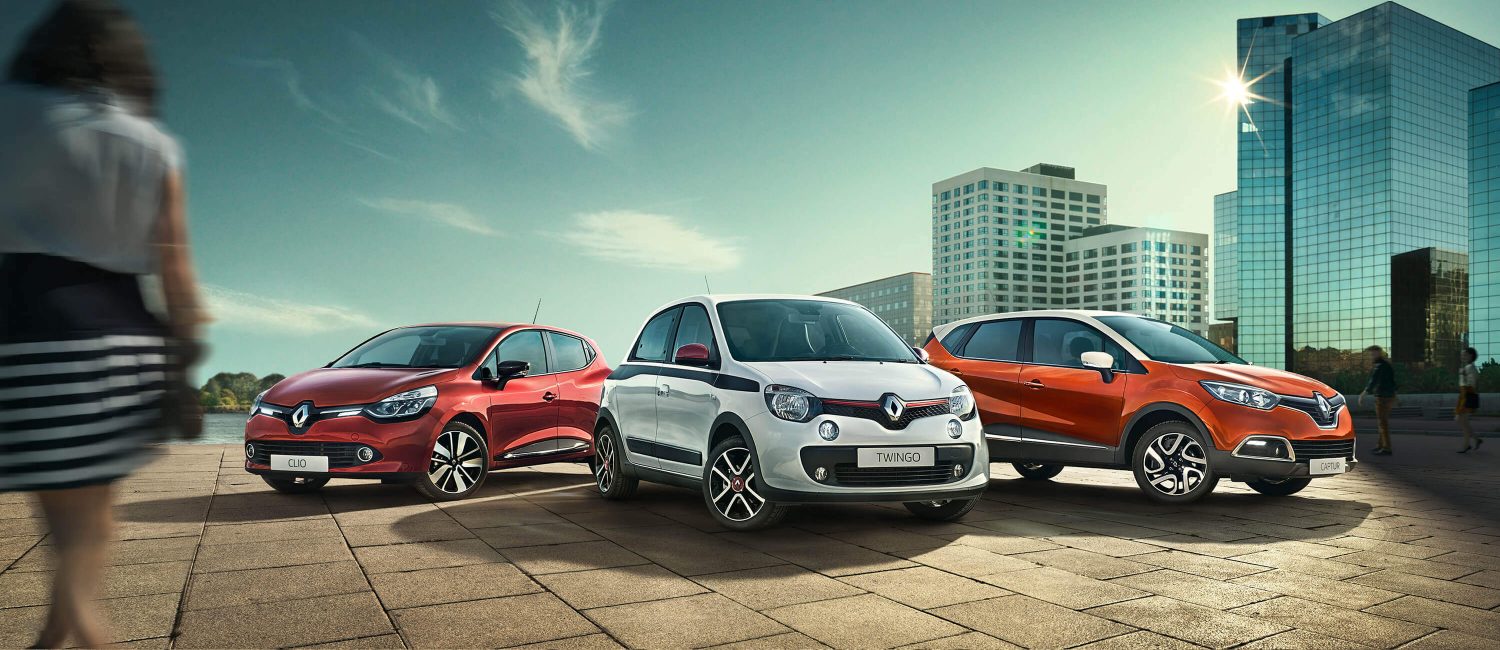 Die Renault Modelle mit 0% Finanzierung inkl. 5 Jahre Garantie